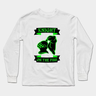 Stag Knight on the Piss Long Sleeve T-Shirt